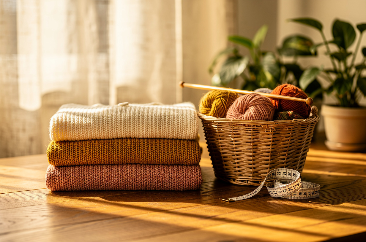 Le pull en maille, comment le choisir ou le tricoter selon sa morphologie