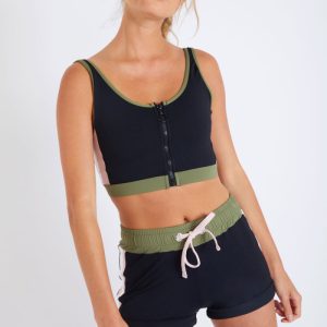 Maillot de bain Banana Moon Beachterryblanc, Prune