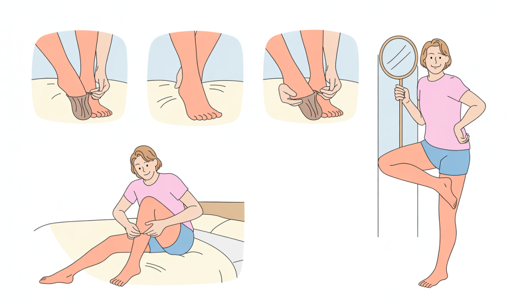 découvrez comment enfiler un collant facilement grâce à notre guide pratique en quatre étapes simples. astuces et conseils pour éviter les accros et assurer un port confortable !