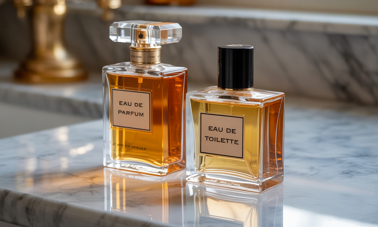 découvrez la différence entre une eau de parfum et une eau de toilette : concentration, tenue, utilisation... tous les points clés pour bien choisir votre fragrance selon vos envies !