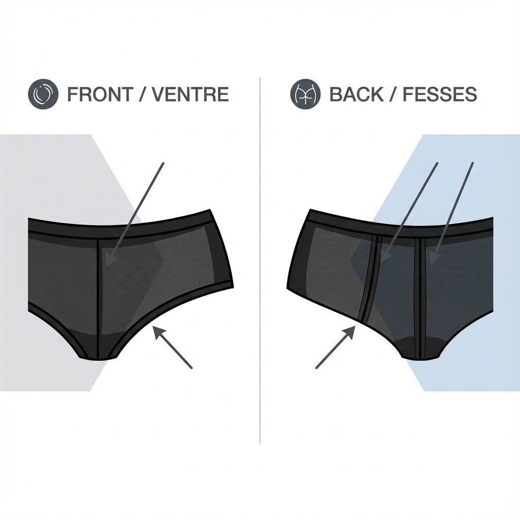 Astuce n°1 : La règle des coutures centrales (1 vs 2)