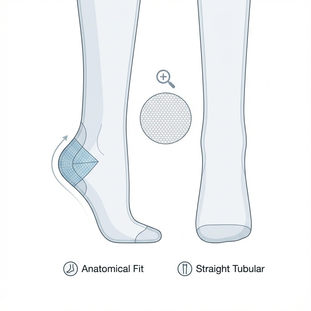 Astuce n°3 : Identifier la forme du pied et du talon préformé