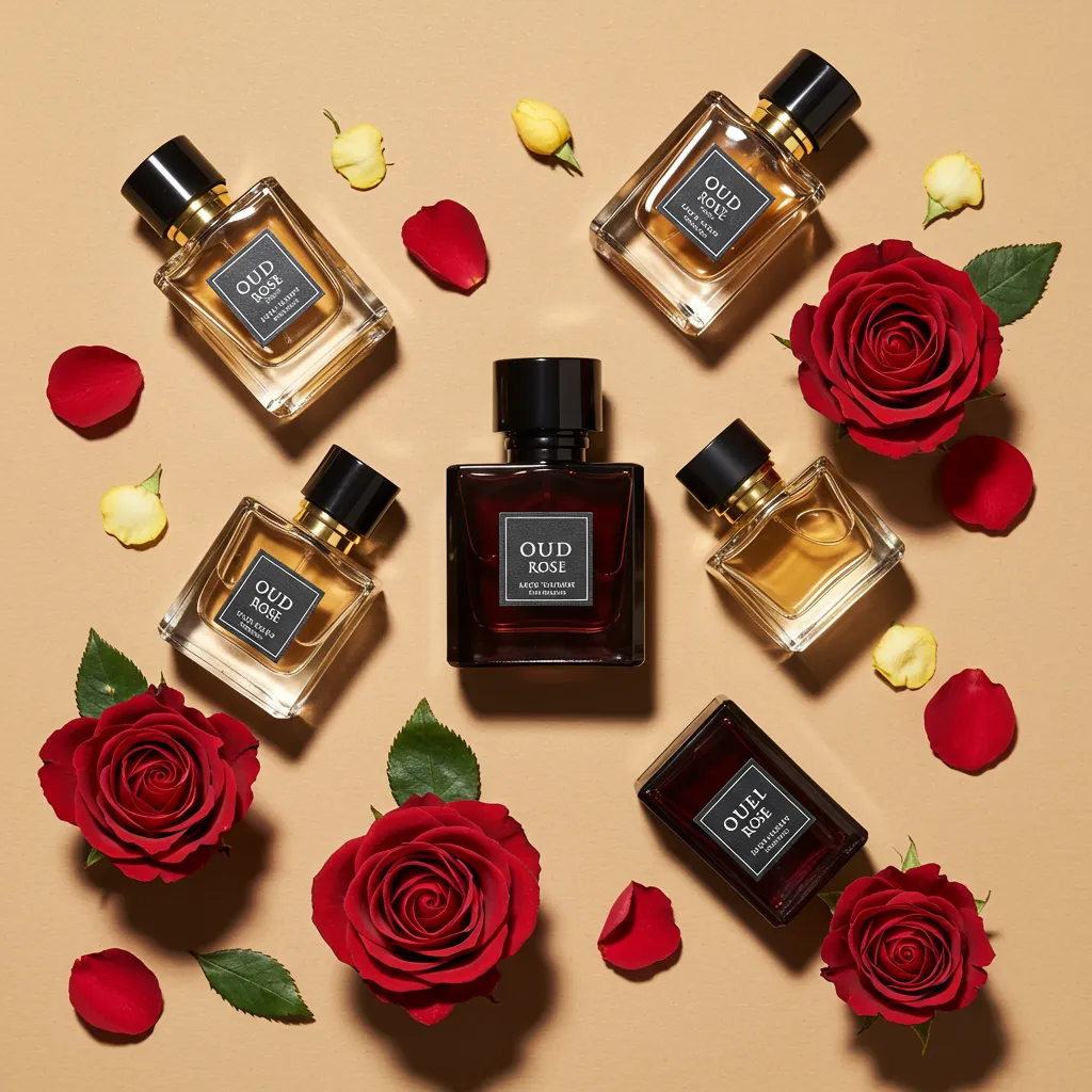 Parfum Rose Oud : Top 5 Fragrances et Comment Choisir entre Marques