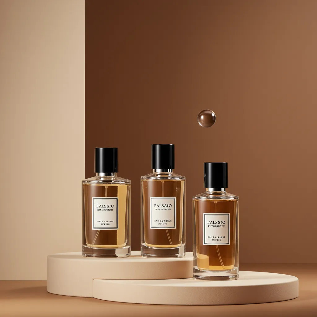 Trois flacons de Gris Dior de différentes tailles (50ml, 100ml, 200ml) présentés côte à côte, photographie produit professionnelle