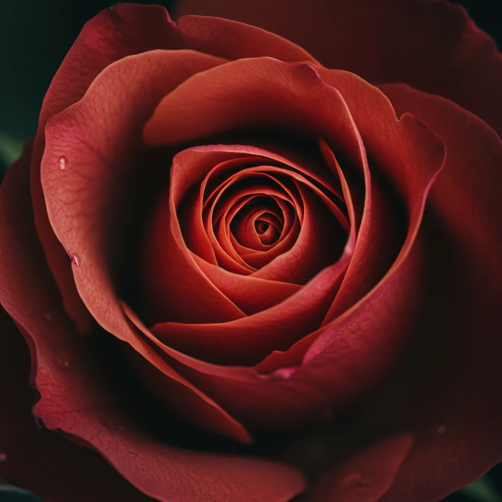 Gros plan détaillé de pétales de rose fraîche et fleurs en épanouissement avec texture délicate