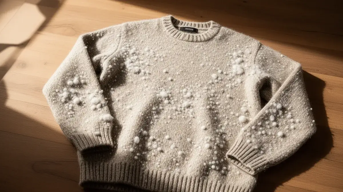 Bouloches sur les pulls : 5 astuces pour les enlever et les éviter définitivement