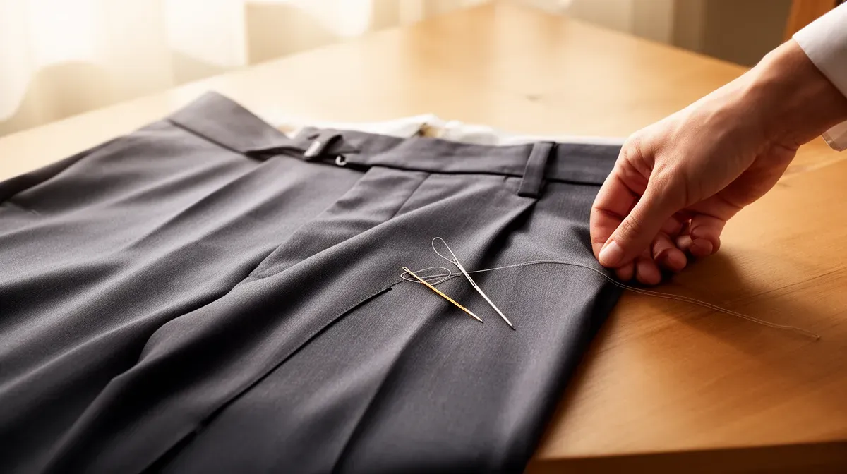 Ourlet de pantalon : 3 méthodes faciles, à la main ou à la machine