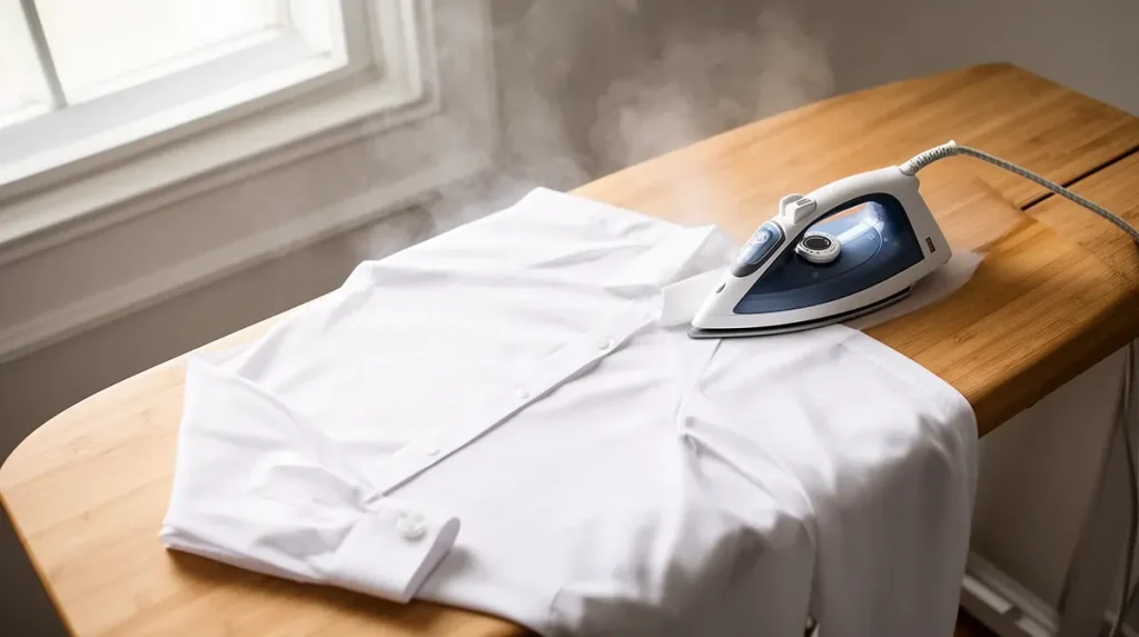 Repasser une chemise : la méthode facile pour un résultat pro en 5 minutes