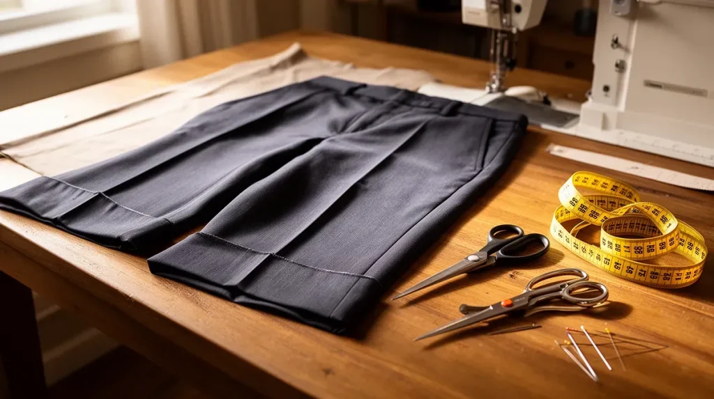 Faire un ourlet de pantalon : 3 méthodes faciles, avec ou sans machine