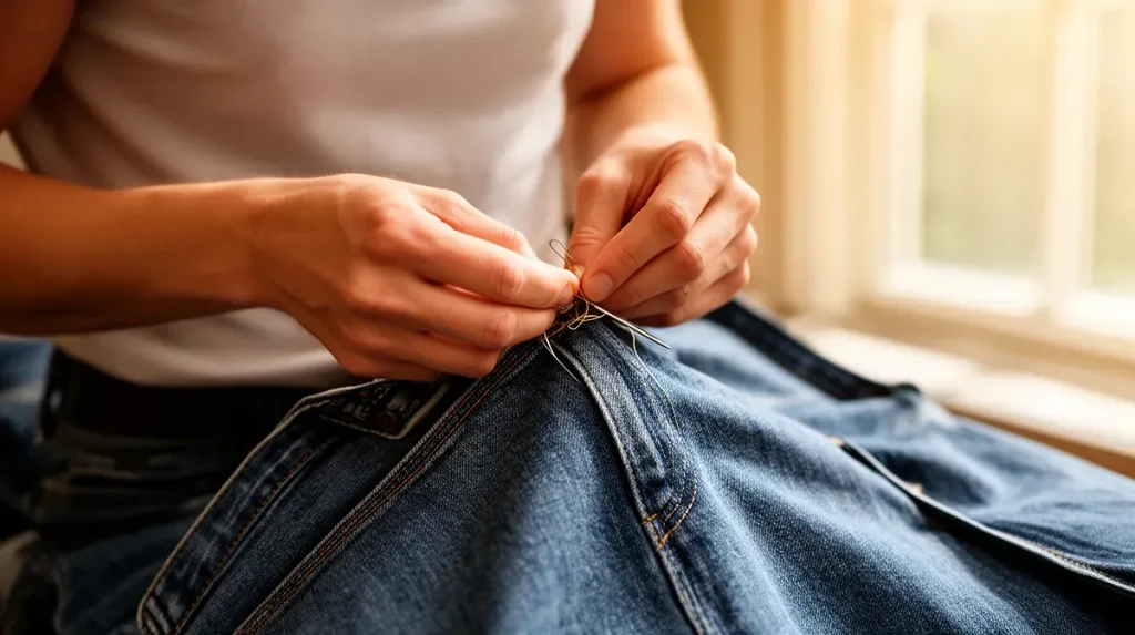 Ourlet de pantalon : 3 techniques faciles pour un résultat pro (sans machine)