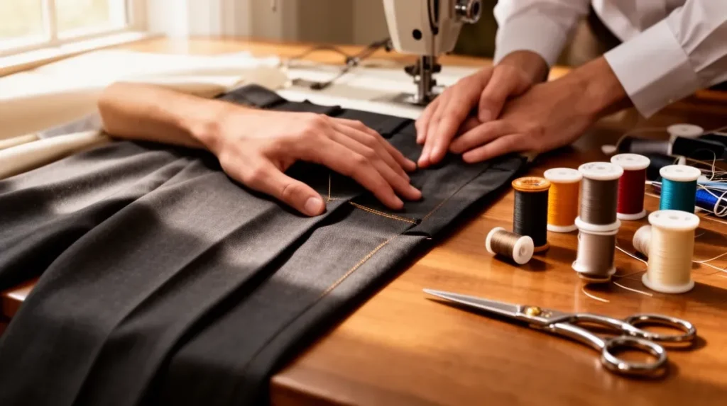 Ourlet de pantalon à la main : le tuto pour un ourlet invisible parfait